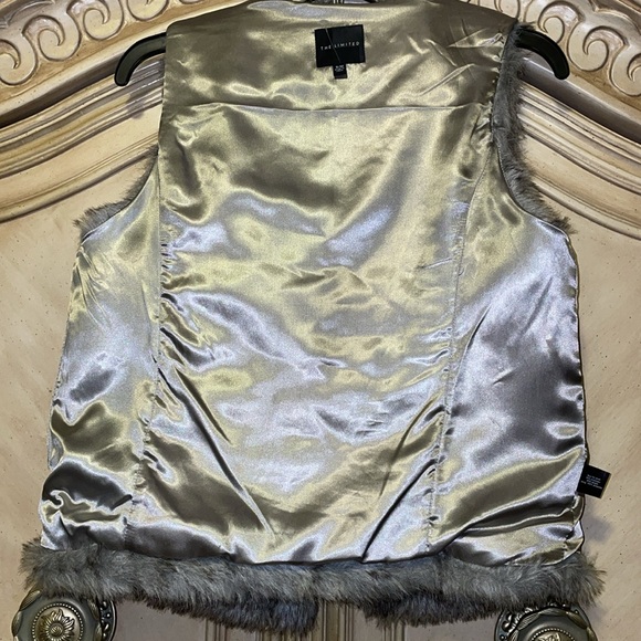 Faux fur THE LIMITED 
Vest high quality beautiful 
Instant upgrade 
Size S/M - Picture 4 of 7